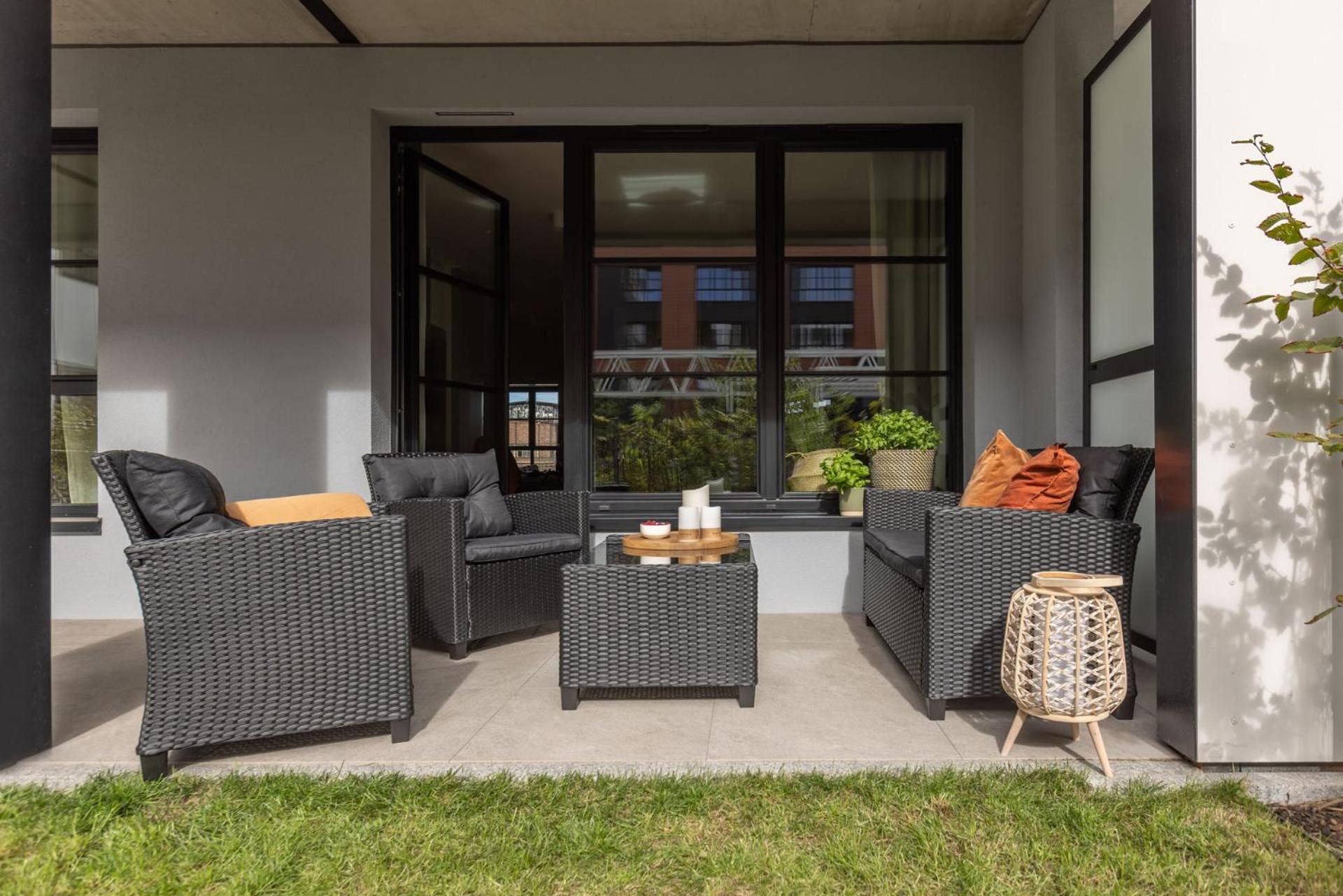 Solidarnosc Three Bedrooms & Garden Apartment Gdansk Bagian luar foto